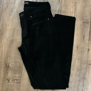 Ralph Lauren Black Label Velvet Stretch Jeans